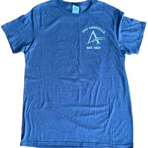 UNC Asheville University of North Carolina Delta Ringspun Tee Shirt, S/M/XXL